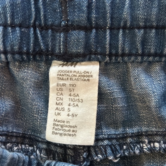 H&M TODDLER BOY'S COTTON JOGGERS - 3 PACK - SIZE 5T - NEW WITHOUT TAGS - Picture 4 of 8